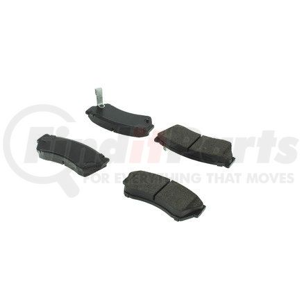 102.04510 by CENTRIC - C-Tek Semi-Metallic Brake Pads with Shims