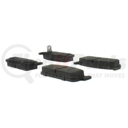 102.04810 by CENTRIC - C-Tek Semi-Metallic Brake Pads with Shims