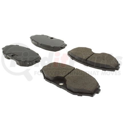 102.04860 by CENTRIC - C-Tek Semi-Metallic Brake Pads with Shims