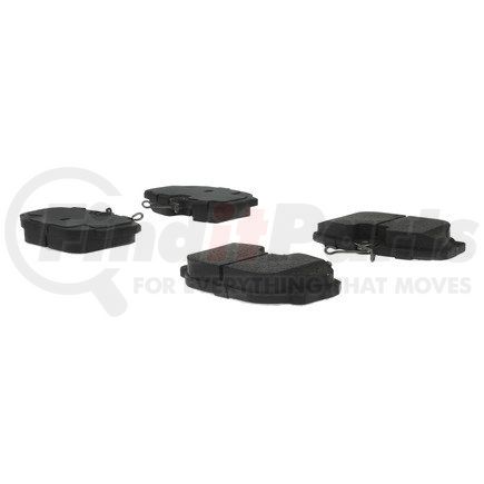 102.04930 by CENTRIC - C-Tek Semi-Metallic Brake Pads with Shims