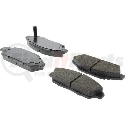 102.04960 by CENTRIC - C-Tek Semi-Metallic Brake Pads with Shims