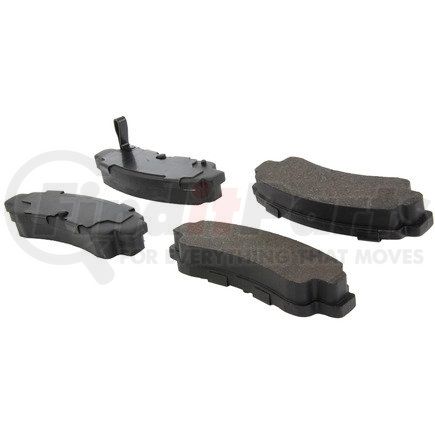 102.05110 by CENTRIC - C-Tek Semi-Metallic Brake Pads with Shims