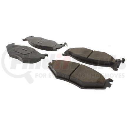 102.05220 by CENTRIC - C-Tek Semi-Metallic Brake Pads with Shims