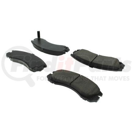 102.05300 by CENTRIC - C-Tek Semi-Metallic Brake Pads with Shims