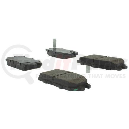 102.05320 by CENTRIC - C-Tek Semi-Metallic Brake Pads with Shims