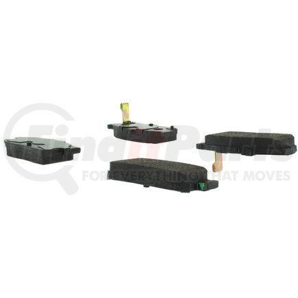 102.05400 by CENTRIC - C-Tek Semi-Metallic Brake Pads with Shims