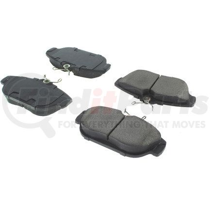 102.05420 by CENTRIC - C-Tek Semi-Metallic Brake Pads with Shims