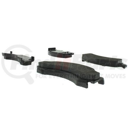 102.05430 by CENTRIC - C-Tek Semi-Metallic Brake Pads with Shims