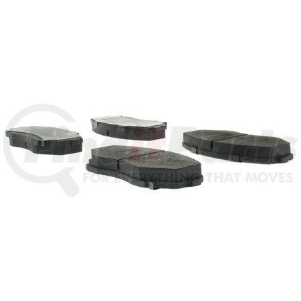 102.05510 by CENTRIC - C-Tek Semi-Metallic Brake Pads with Shims