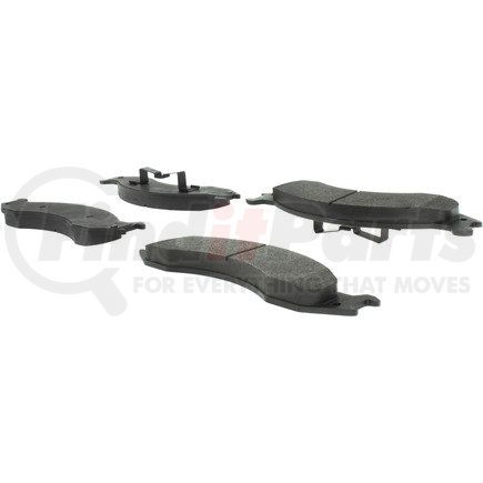 102.05570 by CENTRIC - C-Tek Semi-Metallic Brake Pads with Shims