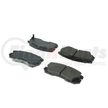 102.05630 by CENTRIC - C-Tek Semi-Metallic Brake Pads with Shims