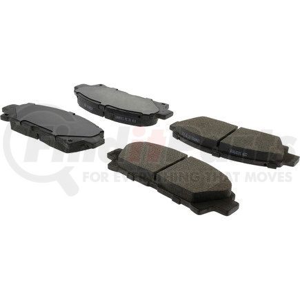 102.05820 by CENTRIC - C-Tek Semi-Metallic Brake Pads with Shims