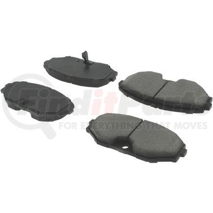 102.05870 by CENTRIC - C-Tek Semi-Metallic Brake Pads with Shims