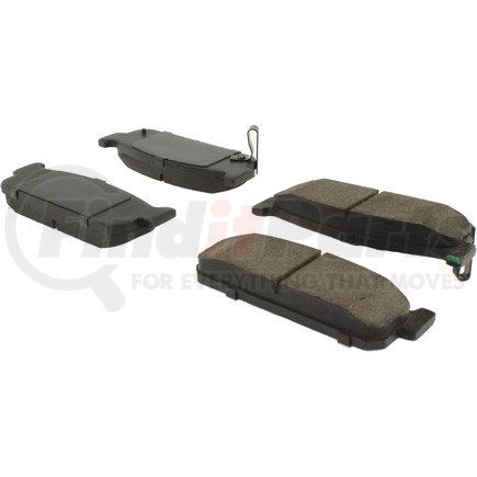 102.05880 by CENTRIC - C-Tek Semi-Metallic Brake Pads with Shims