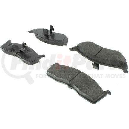 102.05910 by CENTRIC - C-Tek Semi-Metallic Brake Pads with Shims