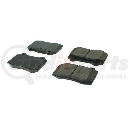 102.05921 by CENTRIC - C-Tek Semi-Metallic Brake Pads with Shims