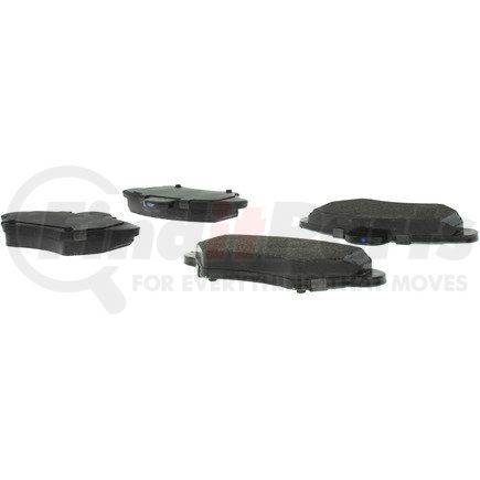 102.06000 by CENTRIC - C-Tek Semi-Metallic Brake Pads with Shims