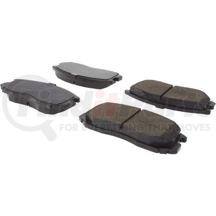 102.06020 by CENTRIC - C-Tek Semi-Metallic Brake Pads with Shims