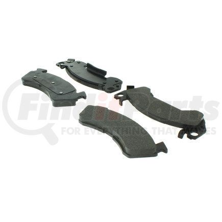 102.06140 by CENTRIC - C-Tek Semi-Metallic Brake Pads with Shims