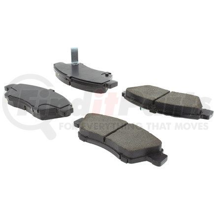 102.06210 by CENTRIC - C-Tek Semi-Metallic Brake Pads with Shims