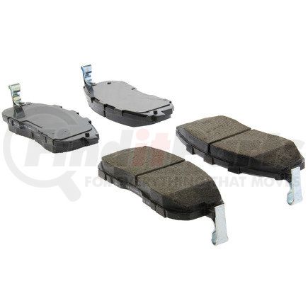 Centric 105.08153 Disc Brake Pad Set Posi Quiet Ceramic Brake Pads with Shims and Hardware