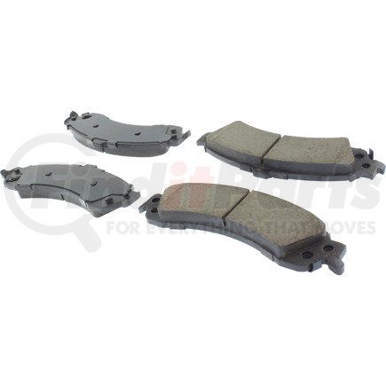 105.08340 by CENTRIC - Posi Quiet Ceramic Brake Pads with Shims and Hardware