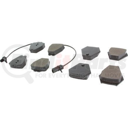 105.08390 by CENTRIC - Posi Quiet Ceramic Brake Pads with Shims and Hardware