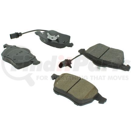 105.08400 by CENTRIC - Posi Quiet Ceramic Brake Pads with Shims and Hardware
