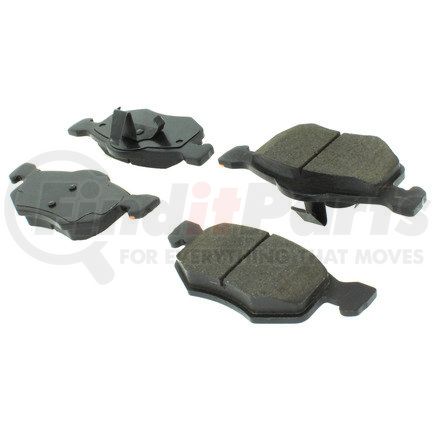 105.08430 by CENTRIC - Posi Quiet Ceramic Brake Pads with Shims and Hardware