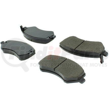 105.08560 by CENTRIC - Posi Quiet Ceramic Brake Pads with Shims and Hardware