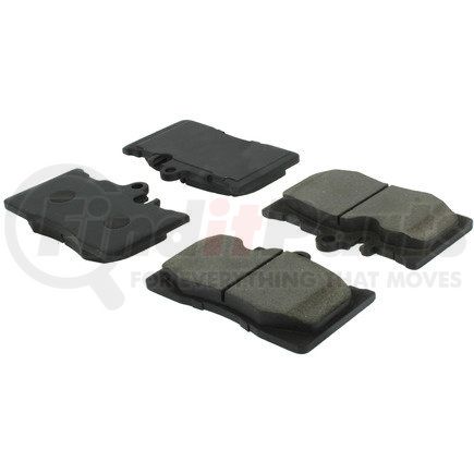 105.087 by CENTRIC - Posi Quiet Ceramic Brake Pads with Shims and Hardware