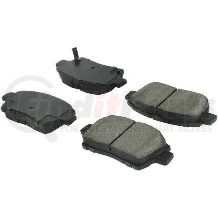 105.08220 by CENTRIC - Posi Quiet Ceramic Brake Pads with Shims and Hardware