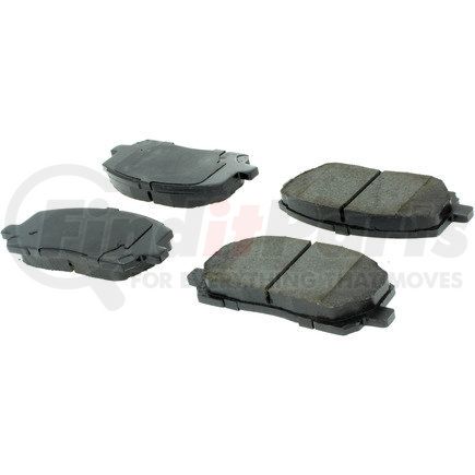 105.0884 by CENTRIC - Posi Quiet Ceramic Brake Pads with Shims and Hardware