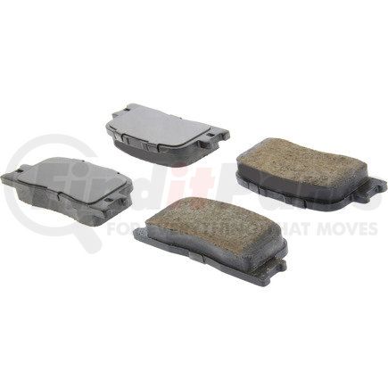 Centric 105.08851 Disc Brake Pad Set Posi Quiet Ceramic Brake Pads with Shims and Hardware