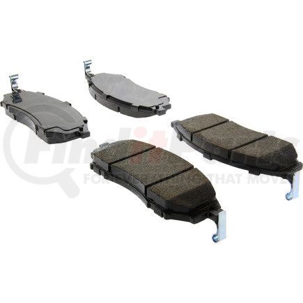 105.08881 by CENTRIC - Posi Quiet Ceramic Brake Pads with Shims and Hardware