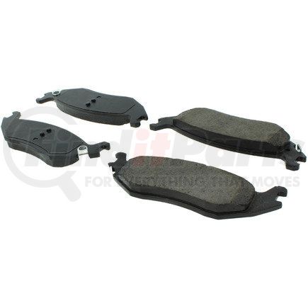 105.08980 by CENTRIC - Posi Quiet Ceramic Brake Pads with Shims and Hardware