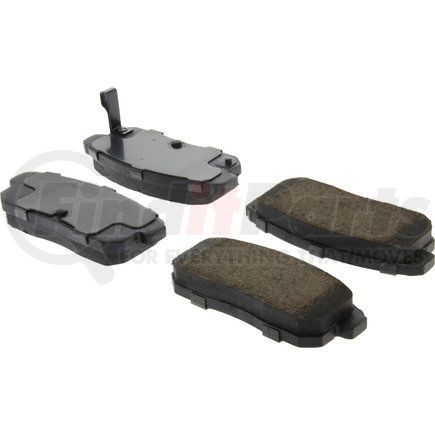Centric 105.09000 Disc Brake Pad Set Posi Quiet Ceramic Brake Pads with Shims and Hardware