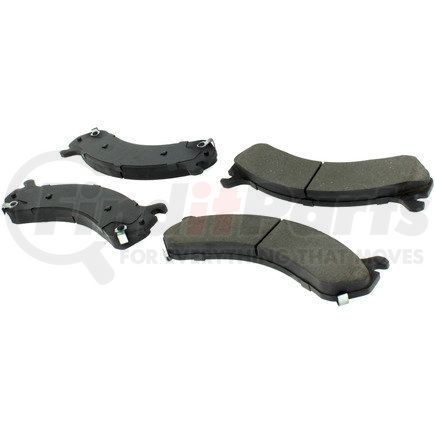 Centric 105.09090 Disc Brake Pad Set Posi Quiet Ceramic Brake Pads with Shims and Hardware