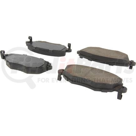 105.09100 by CENTRIC - Posi Quiet Ceramic Brake Pads with Shims