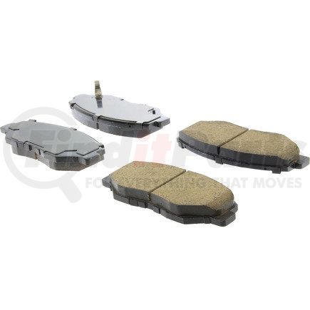 Centric 105.09143 Disc Brake Pad Set Posi Quiet Ceramic Brake Pads with Shims and Hardware