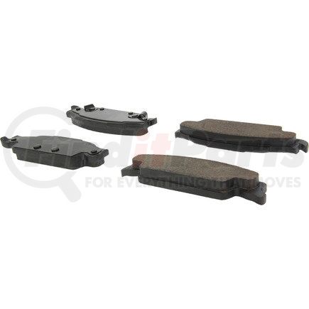Centric 105.09220 Disc Brake Pad Set Posi Quiet Ceramic Brake Pads with Shims and Hardware