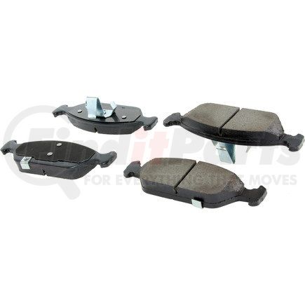 105.09250 by CENTRIC - Posi Quiet Ceramic Brake Pads with Shims and Hardware