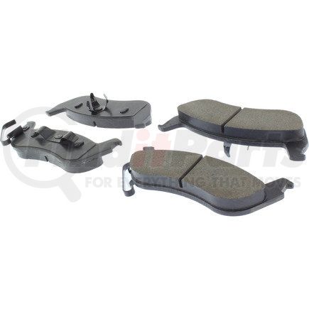 105.09320 by CENTRIC - Posi Quiet Ceramic Brake Pads with Shims and Hardware