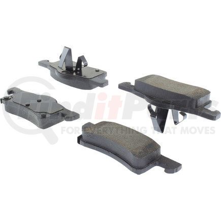 105.09350 by CENTRIC - Posi Quiet Ceramic Brake Pads with Shims and Hardware