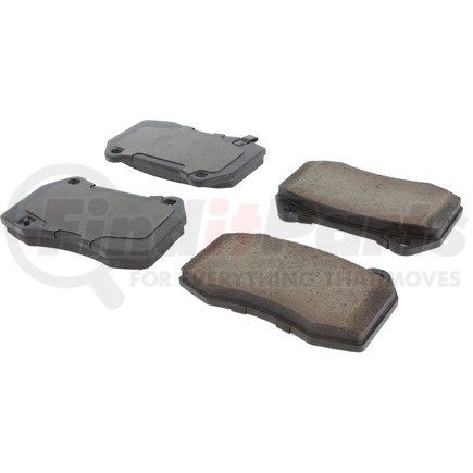 105.09600 by CENTRIC - Posi Quiet Ceramic Brake Pads with Shims and Hardware