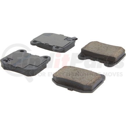 105.09610 by CENTRIC - Posi Quiet Ceramic Brake Pads with Shims and Hardware