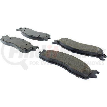 105.09650 by CENTRIC - Posi Quiet Ceramic Brake Pads with Shims and Hardware