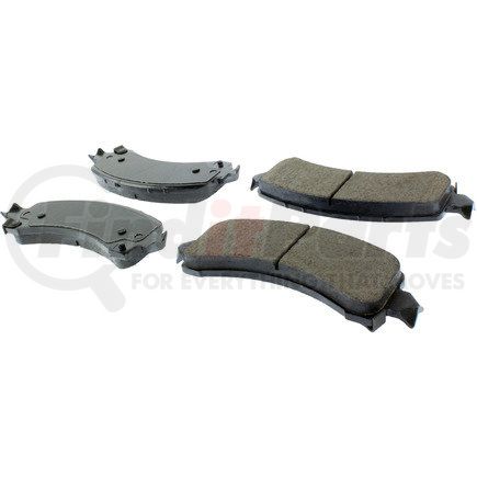 105.09741 by CENTRIC - Posi Quiet Ceramic Brake Pads with Shims and Hardware