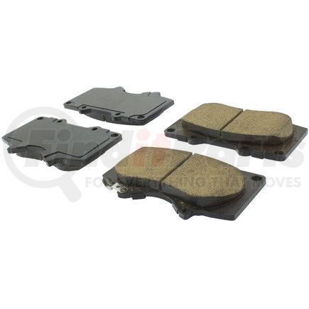 105.09760 by CENTRIC - Posi Quiet Ceramic Brake Pads with Shims and Hardware