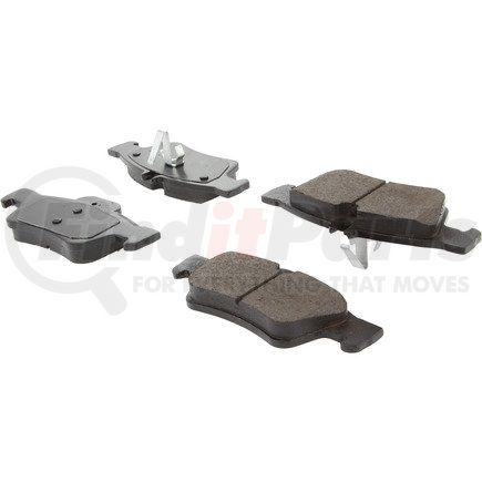 105.09860 by CENTRIC - Posi Quiet Ceramic Brake Pads with Shims and Hardware